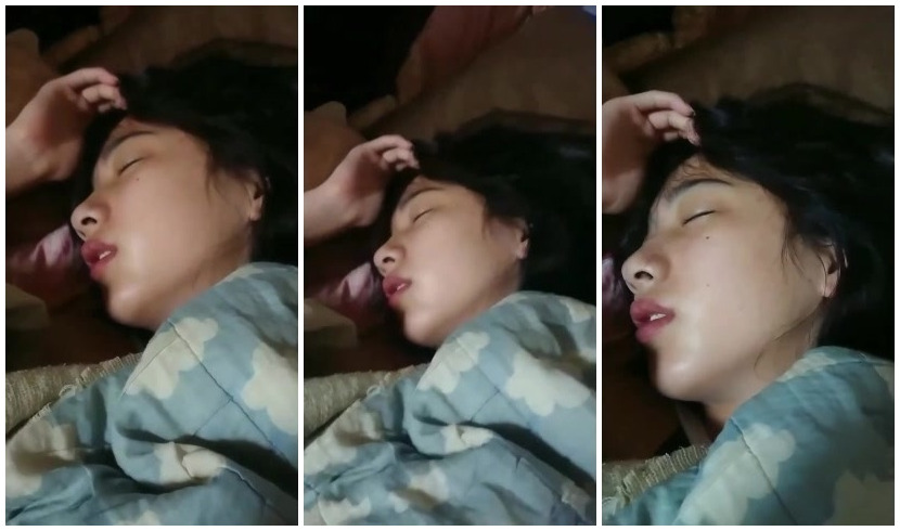 หลุดลักหลับ แอบเย็ดหลานสาว นอนหลับไม่รู้เรื่อง จับเย็ดสดแตกใส่ท้อง